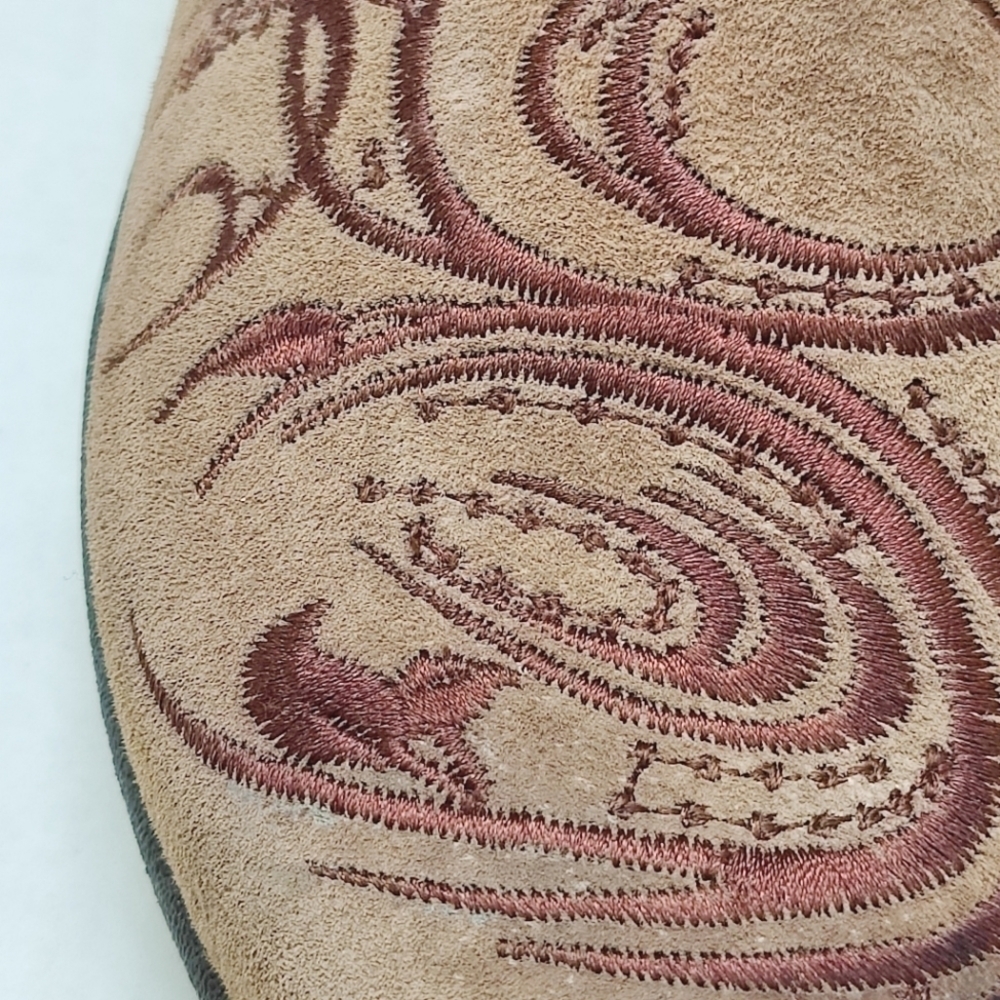 Klogs Women's Clogs Paisley Embossed Leather Buckle Accent Size 8.5M - Picture 7 of 11